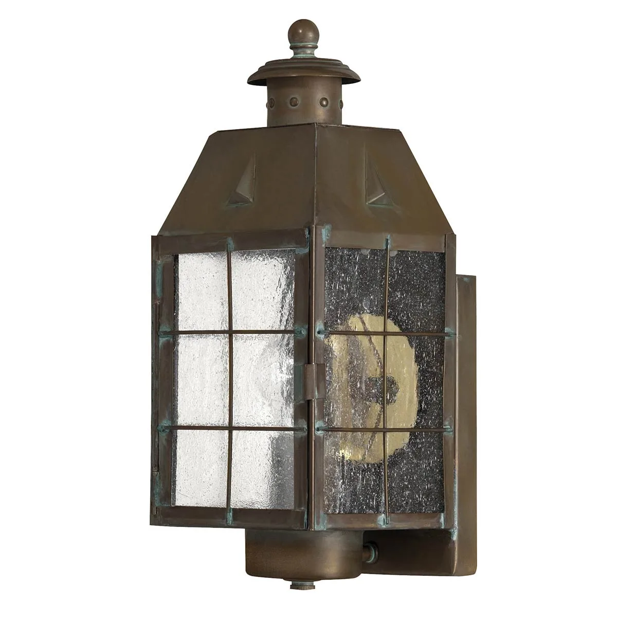 Elstead Lighting - Nantucket 34cm - Fasadbelysning - Antikmässing