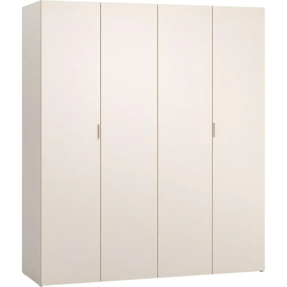 Garderob 4 You Fresh 4 Dörrar - Sandbeige, 206 cm