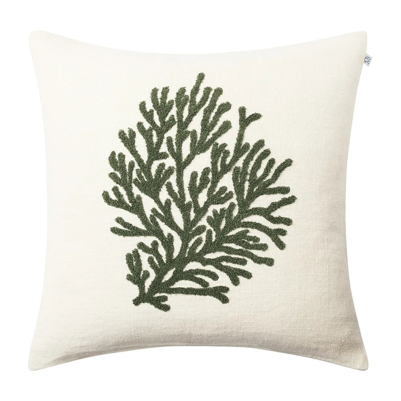 Chhatwal & Jonsson Coral kuddfodral 50x50 cm Cactus green