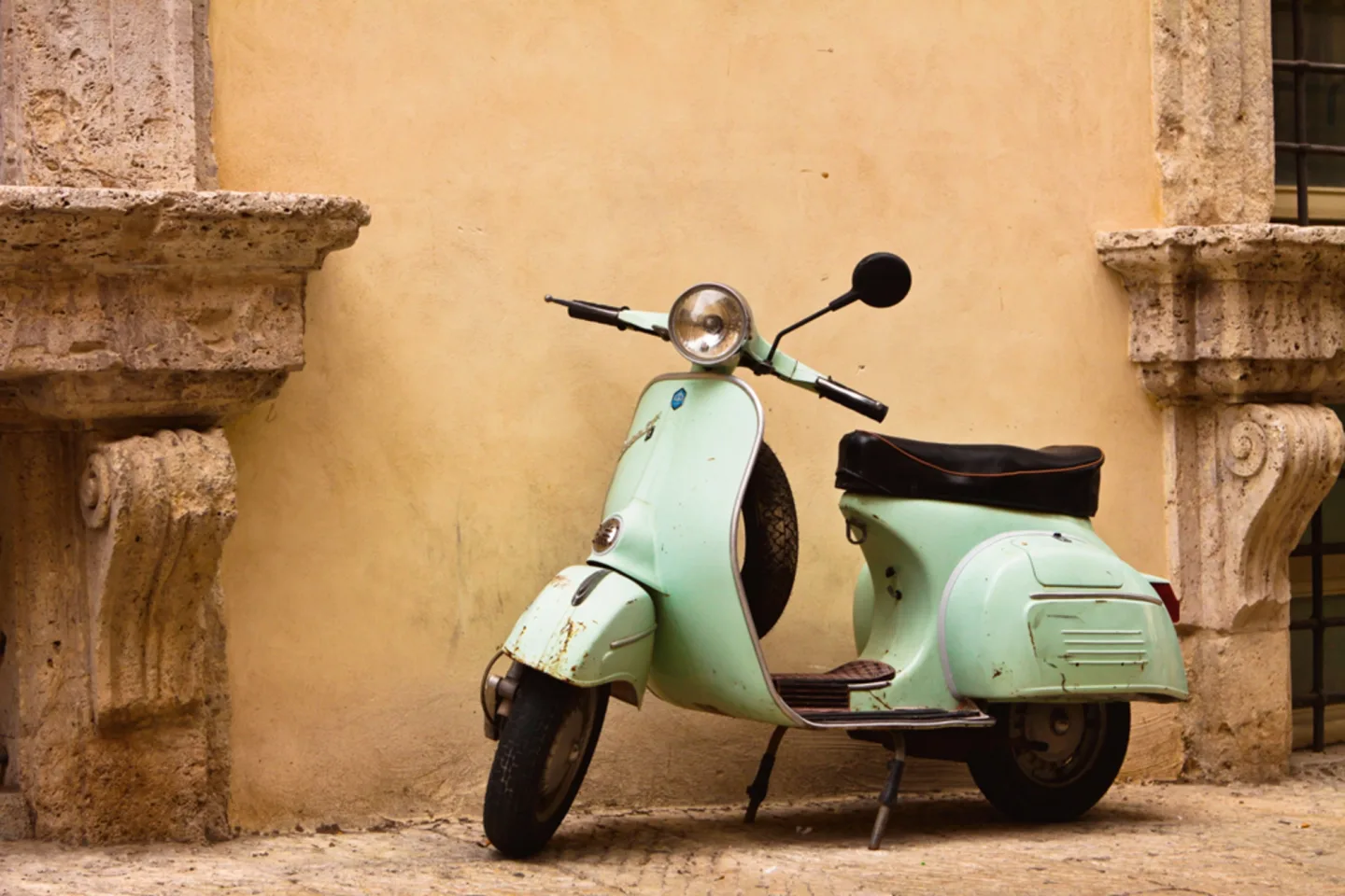 image LAND Alubild Dolce Vita! Italienischer Roller | Schubiger Möbel