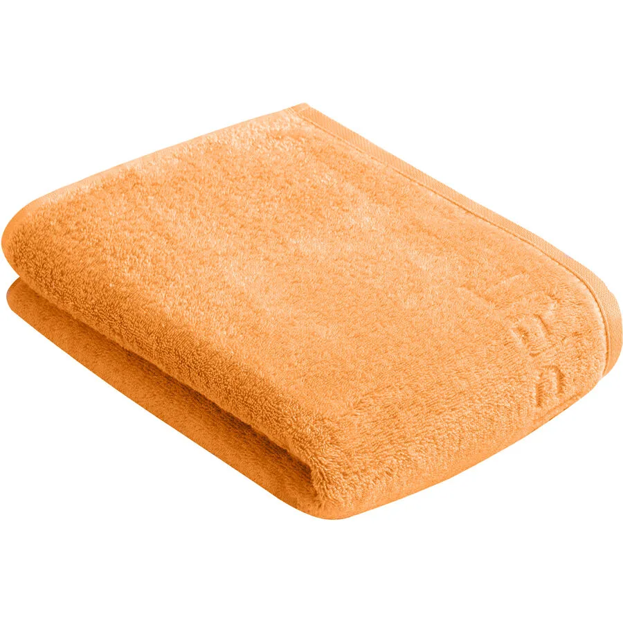 Esprit Duschtuch Modern Solid apricot 85% Baumwolle, 15% Tencel