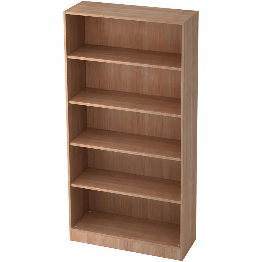 Regal Office nussbaum Holzwerkstoff B 100 cm H 200.4 cm