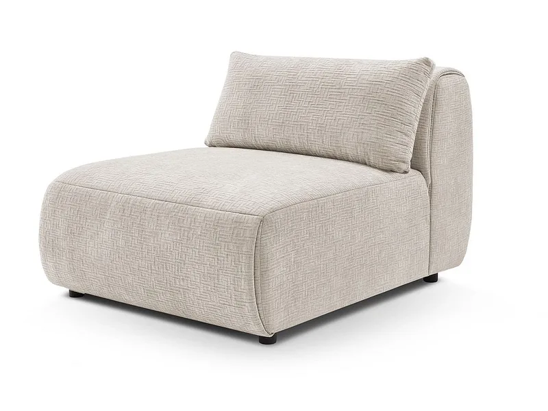 Modulare Sessel für Sofa BOBOCHIC JEANNE Stoff mit Textur beige