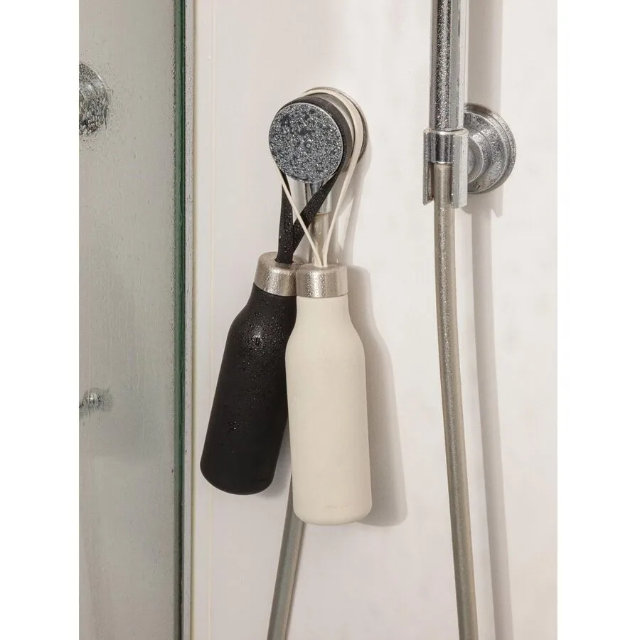 Seifenspender Eva Solo Schwarz Edelstahl B 6 H 20 cm