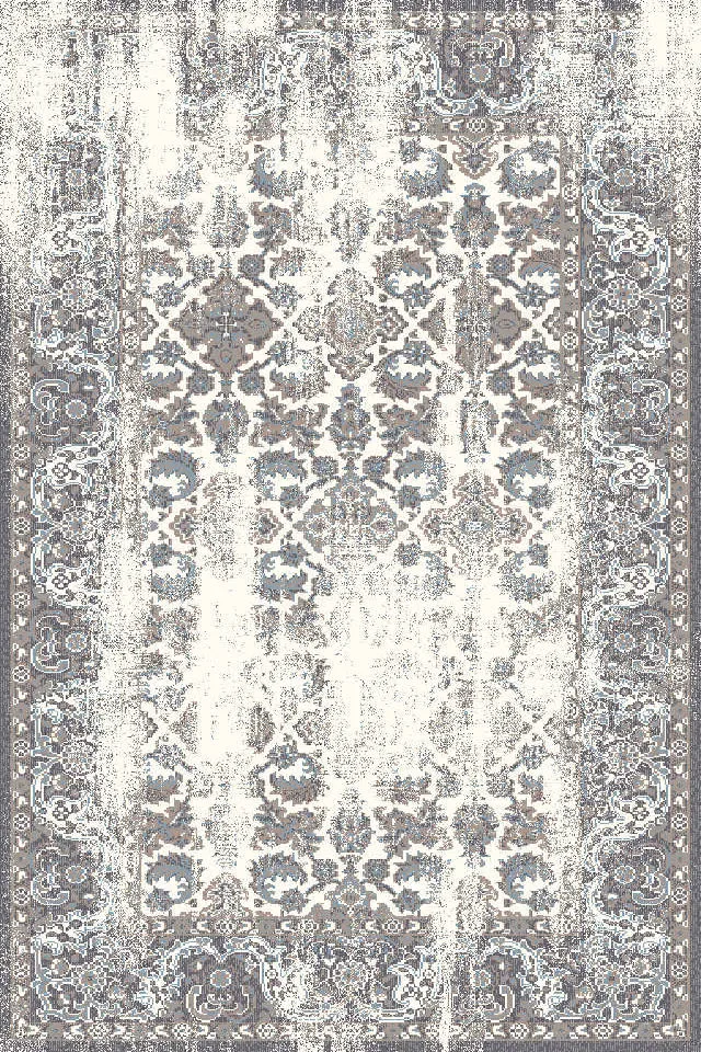 Wilton-teppe - Varde (grå) (Størrelse: 200 x 280 cm)