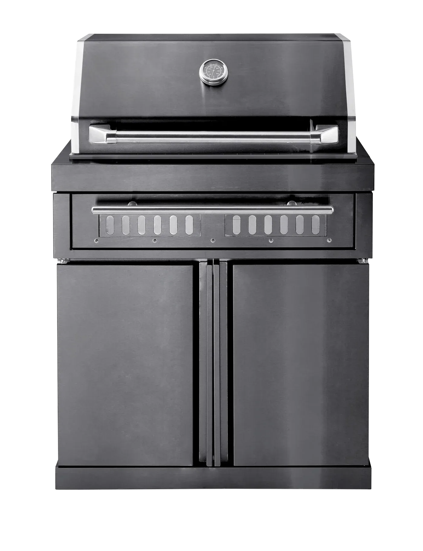 Black Collection - Freistehender Holzkohlegrill
