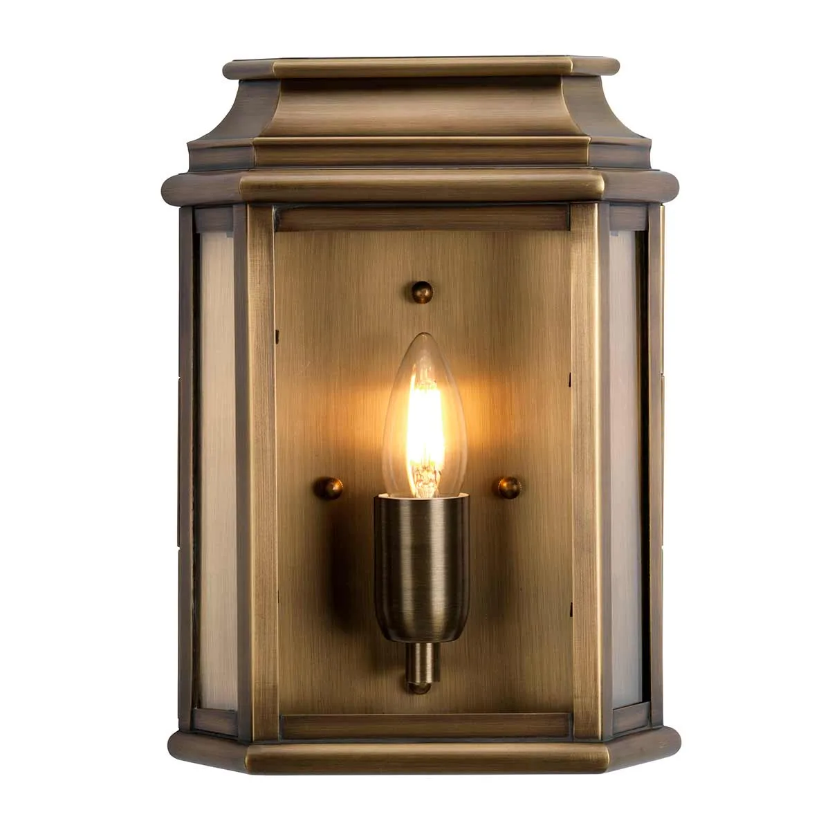 Elstead Lighting - St Martins 30cm - Fasadbelysning - Antikmässing