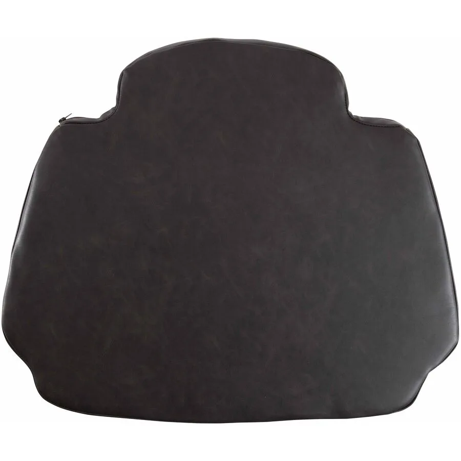 Sitzkissen Zuro schwarz Kunstleder B 57 T 49 cm