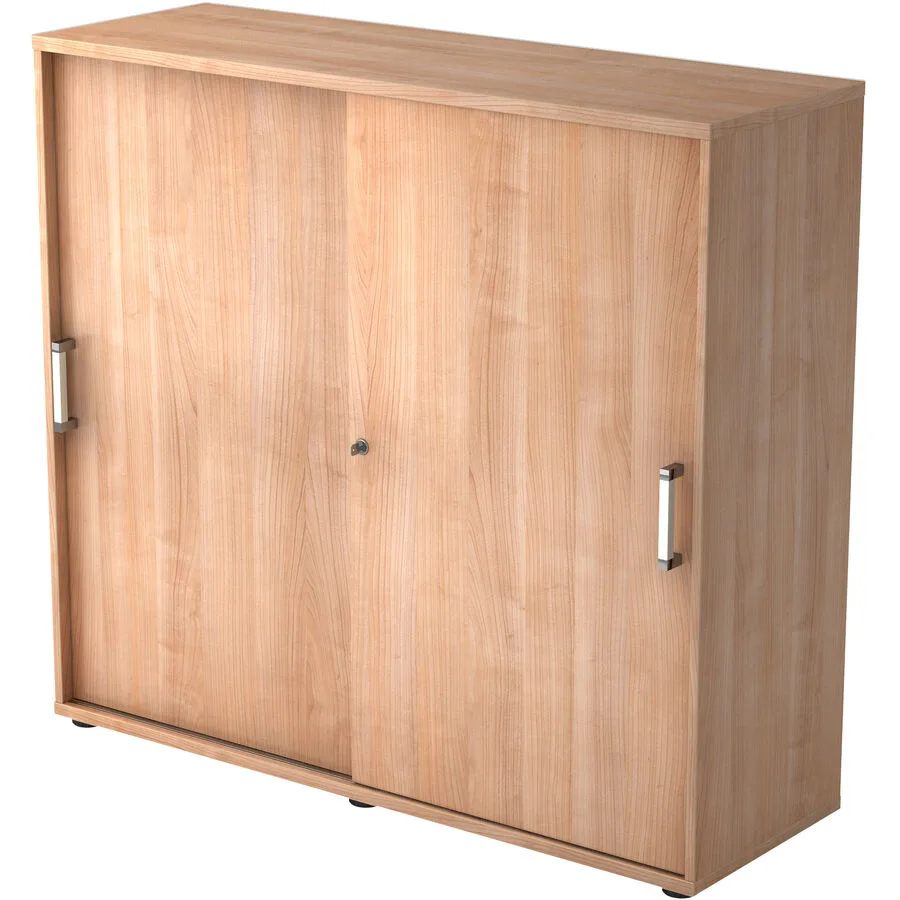 Aktenschrank Office Nussbaum Dekor Holzwerkstoff B 120 H 110 cm