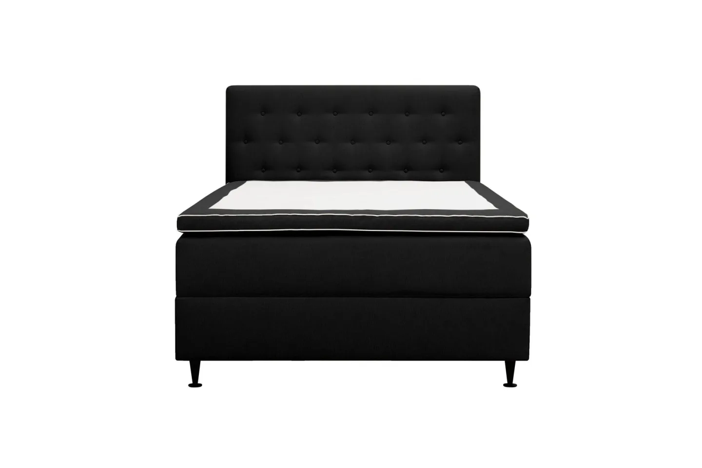 HVILA Plus Komplett Sängpaket med Förvaring 140x200 cm - Antracit