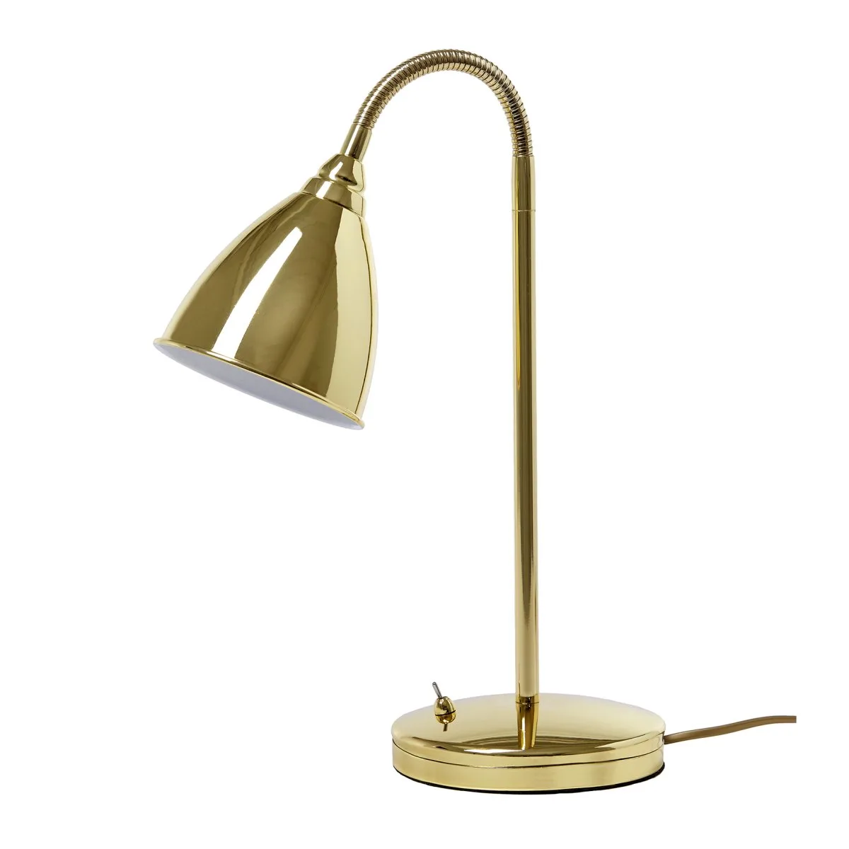Armaturhantverk - Smögen 45cm - Skrivbordslampa - Mässing