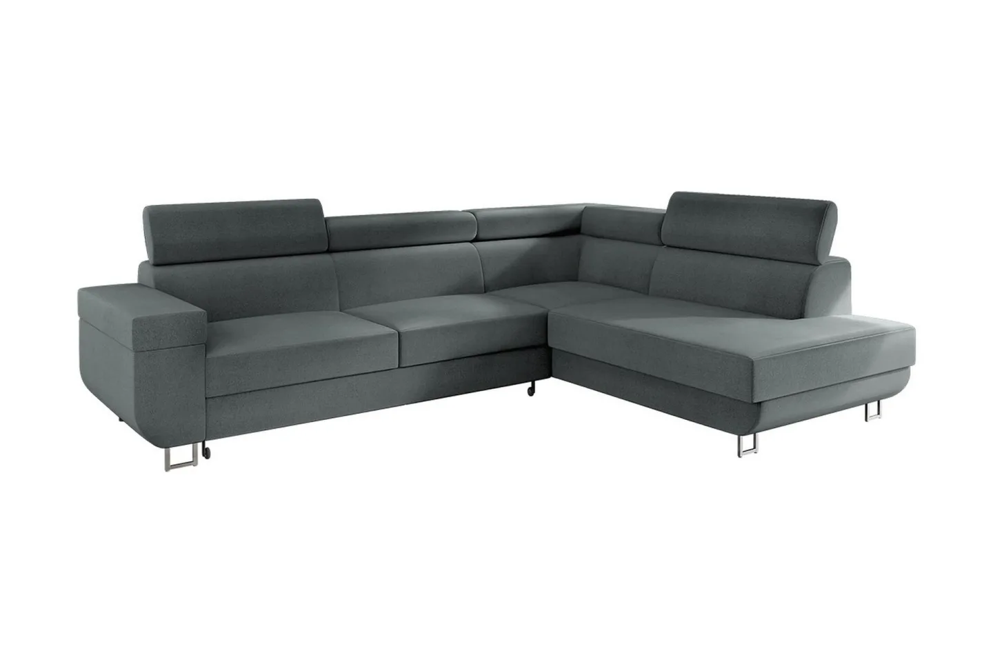 Fonti 3-sits Bäddsoffa Universal - Grå
