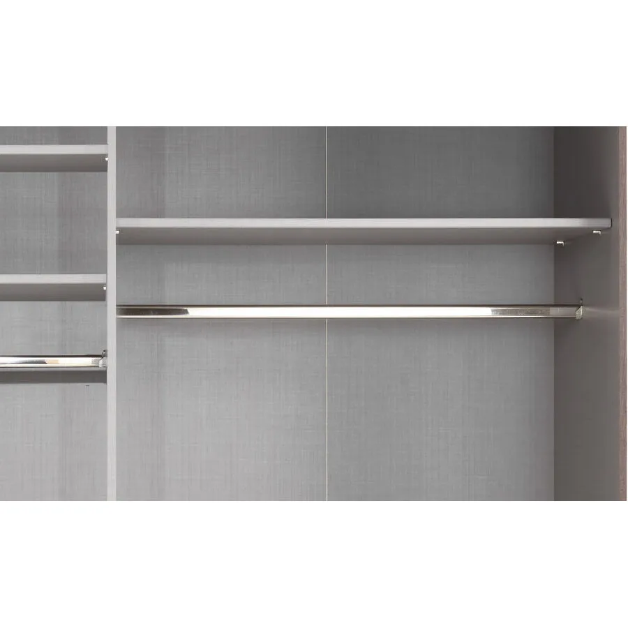 Kleiderstange Fiann 87 Silber Metall