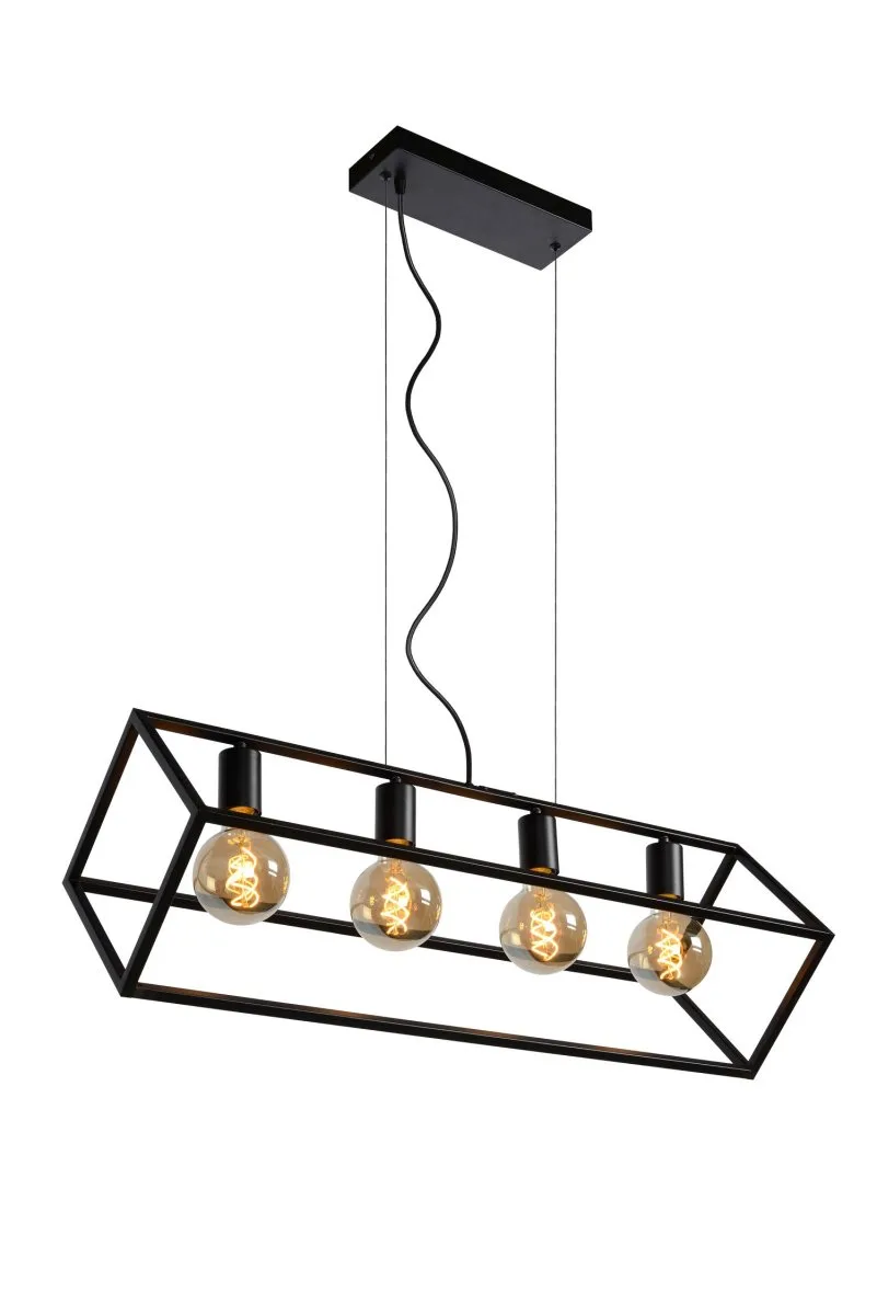 Lucide - Fabian 80cm - Taklampa - Svart