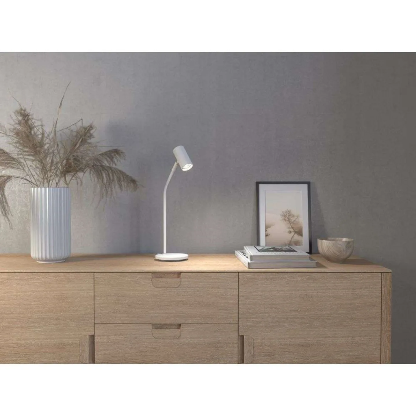 Tyson Bordlampe White - Belid - Stue - Metall