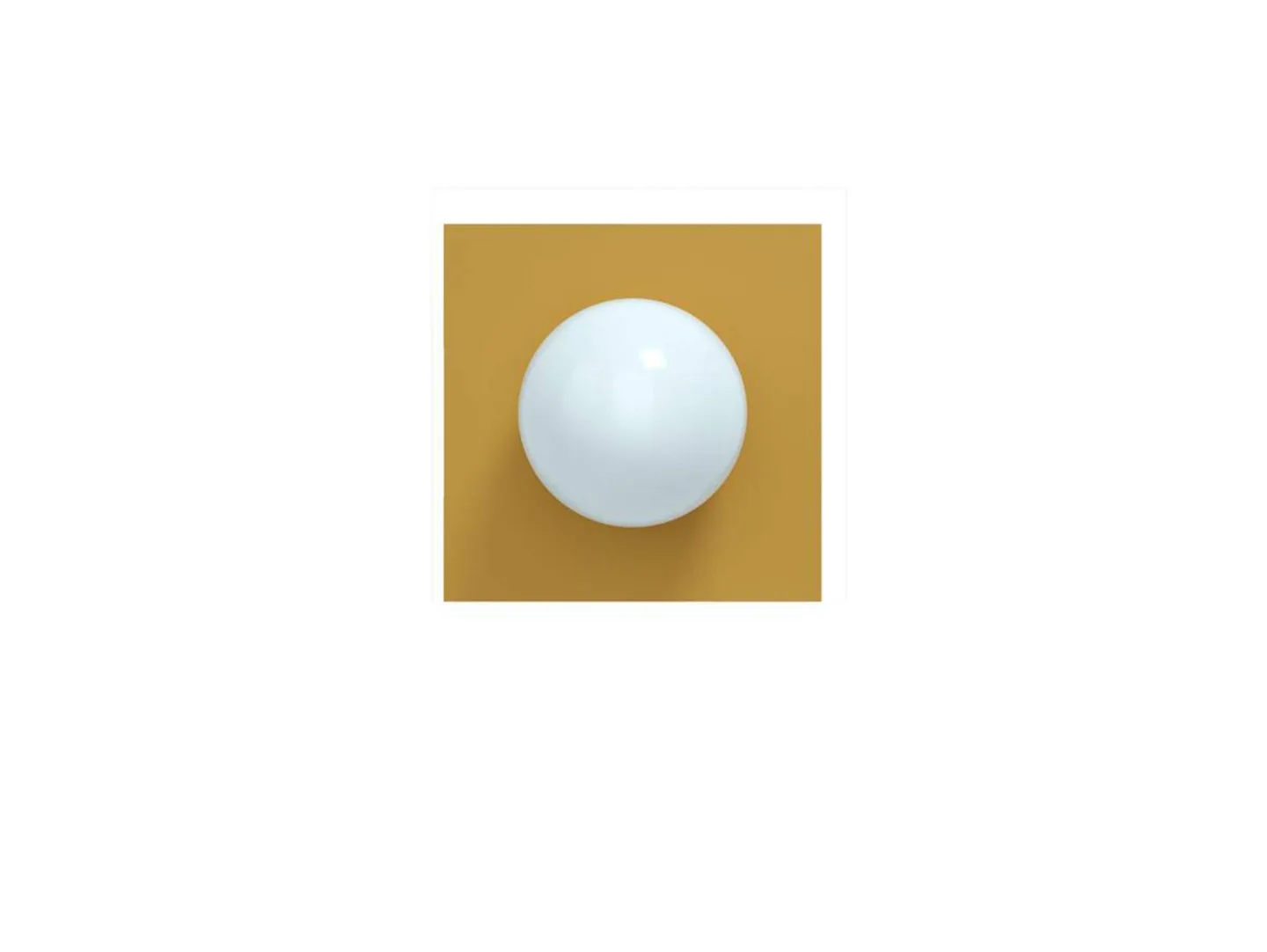 Candy Little Square S Deckenleuchte, gelb - Swedish Ninja - Wohnzimmer - Metall