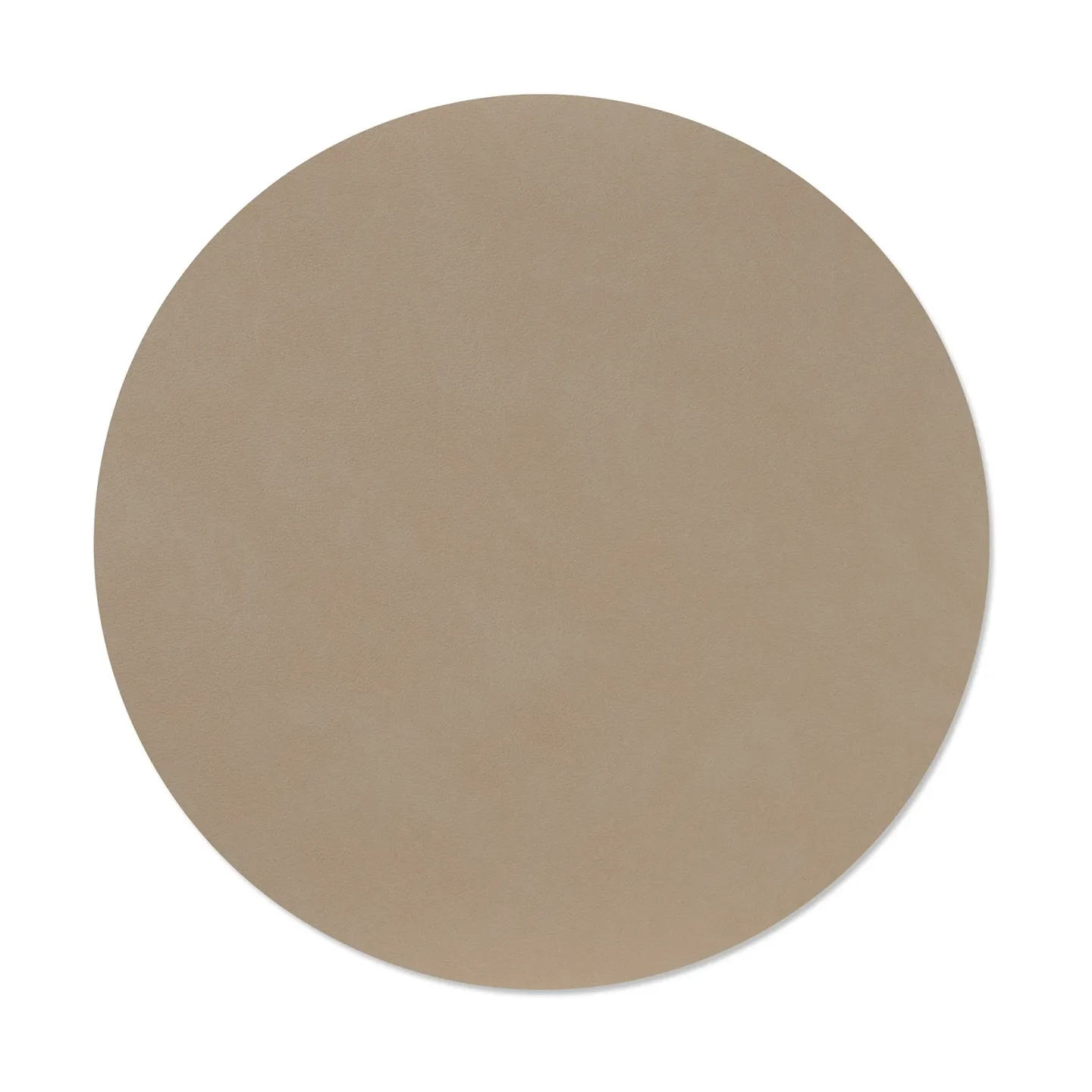 LIND DNA Nupo Tischset Clay brown, circle, L
