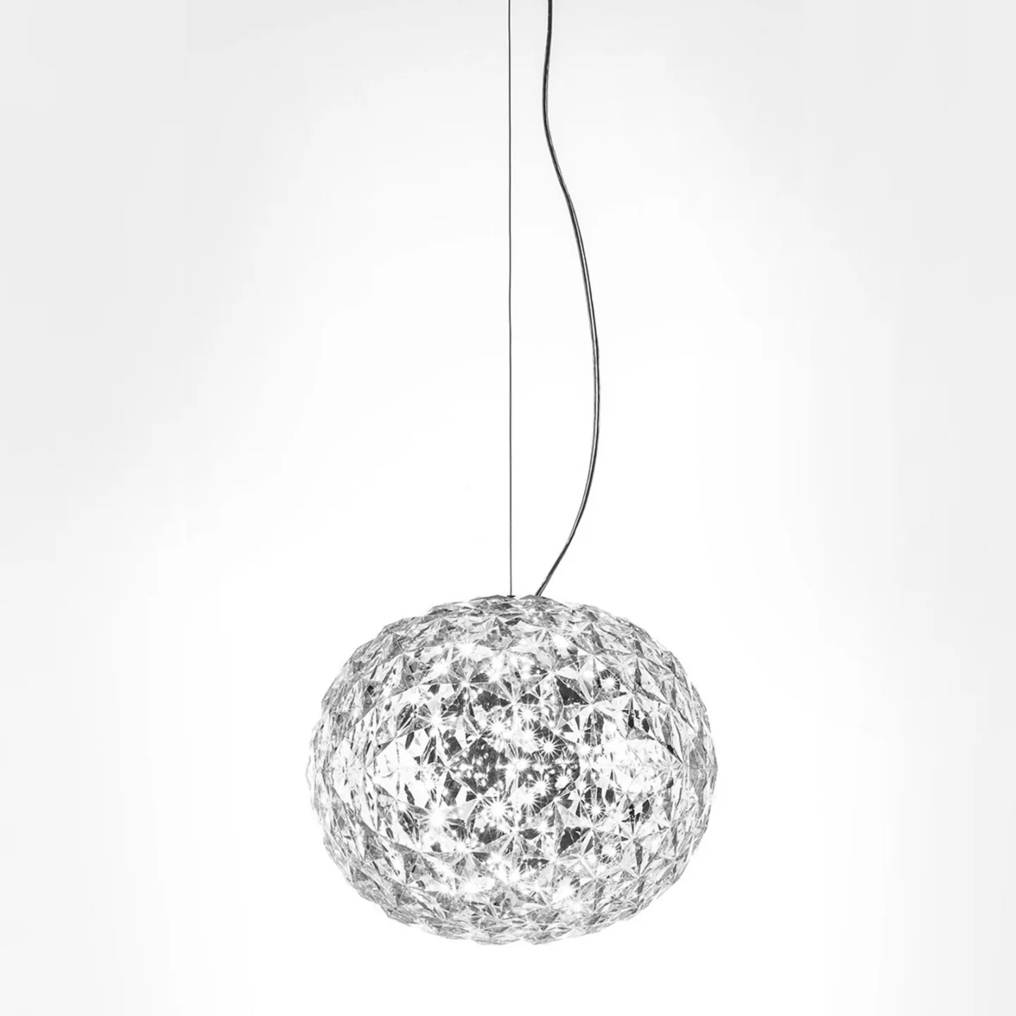 Planet Pendelleuchte Kristall - Kartell - Wohnzimmer - Design - Kunststoff - Einflammig