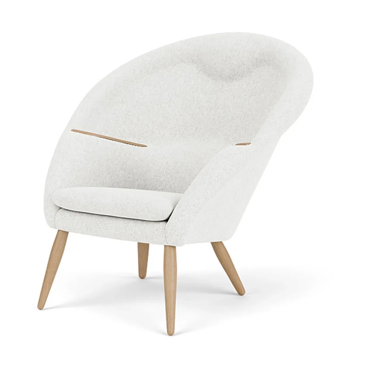 Audo Copenhagen Oda loungestol helklädd Hallingdal 0110-ek