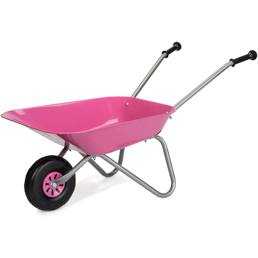 Metallschubkarre Rolly Toys Rosa Kunststoff - Farbe: pink