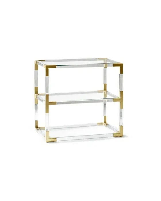 Jacques Side Table Brass