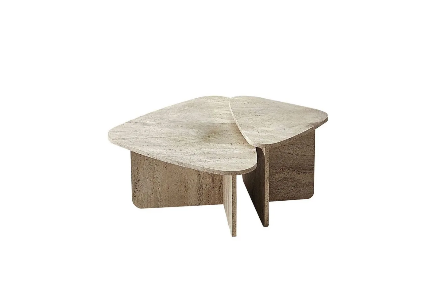 Soffbordssats Jewa Set Travertin - Travertin