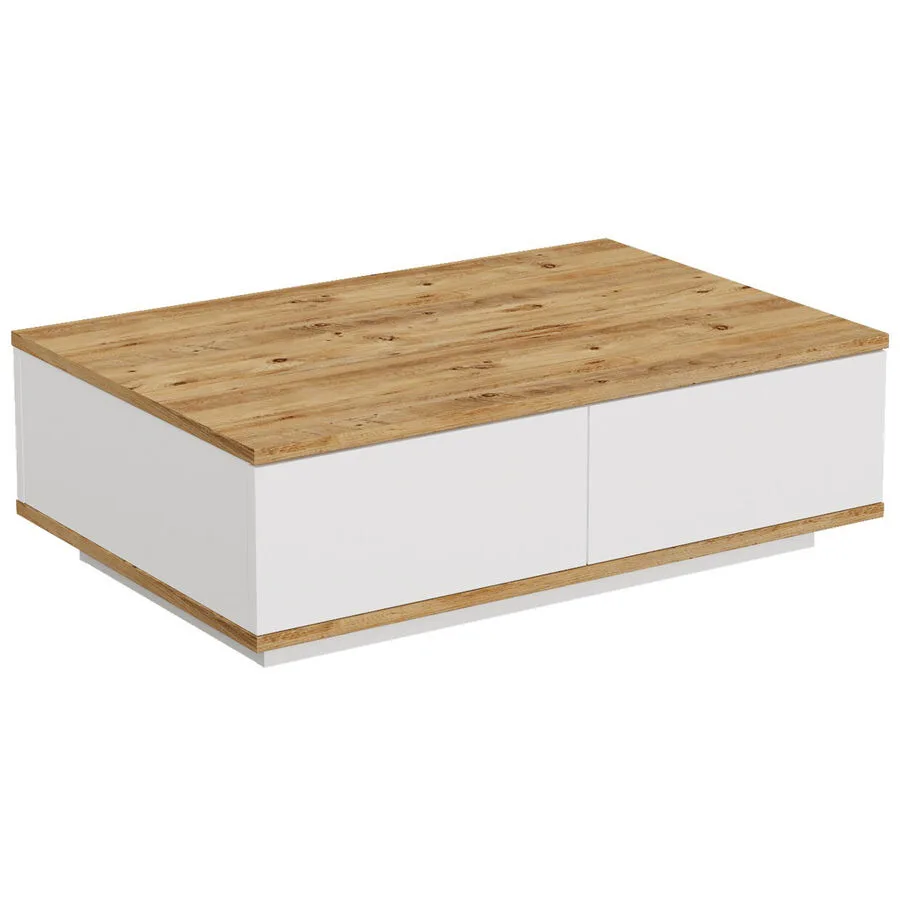Salontisch Yasam Kiefer melaminbeschichtete Spanplatte B 90 T 60 cm