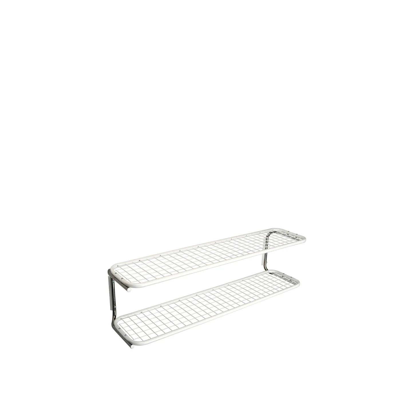 Essem Design - Classic 650S Skohylla Vit/Krom, 40 cm - Hatthyllor och skohyllor - Gunnar Bolin - Svart - Metall/Plast