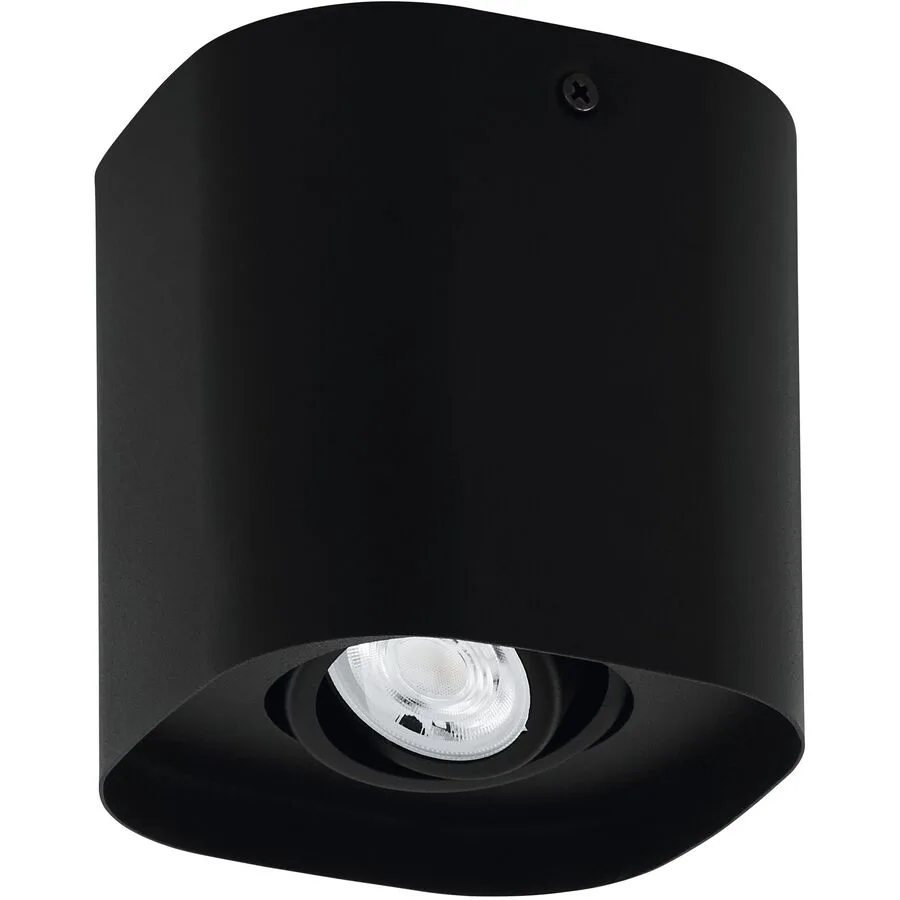Eglo Deckenlampe Caminales-Z Schwarz Stahl 12.5 cm 12 cm - LED - LED Energiesparlampen