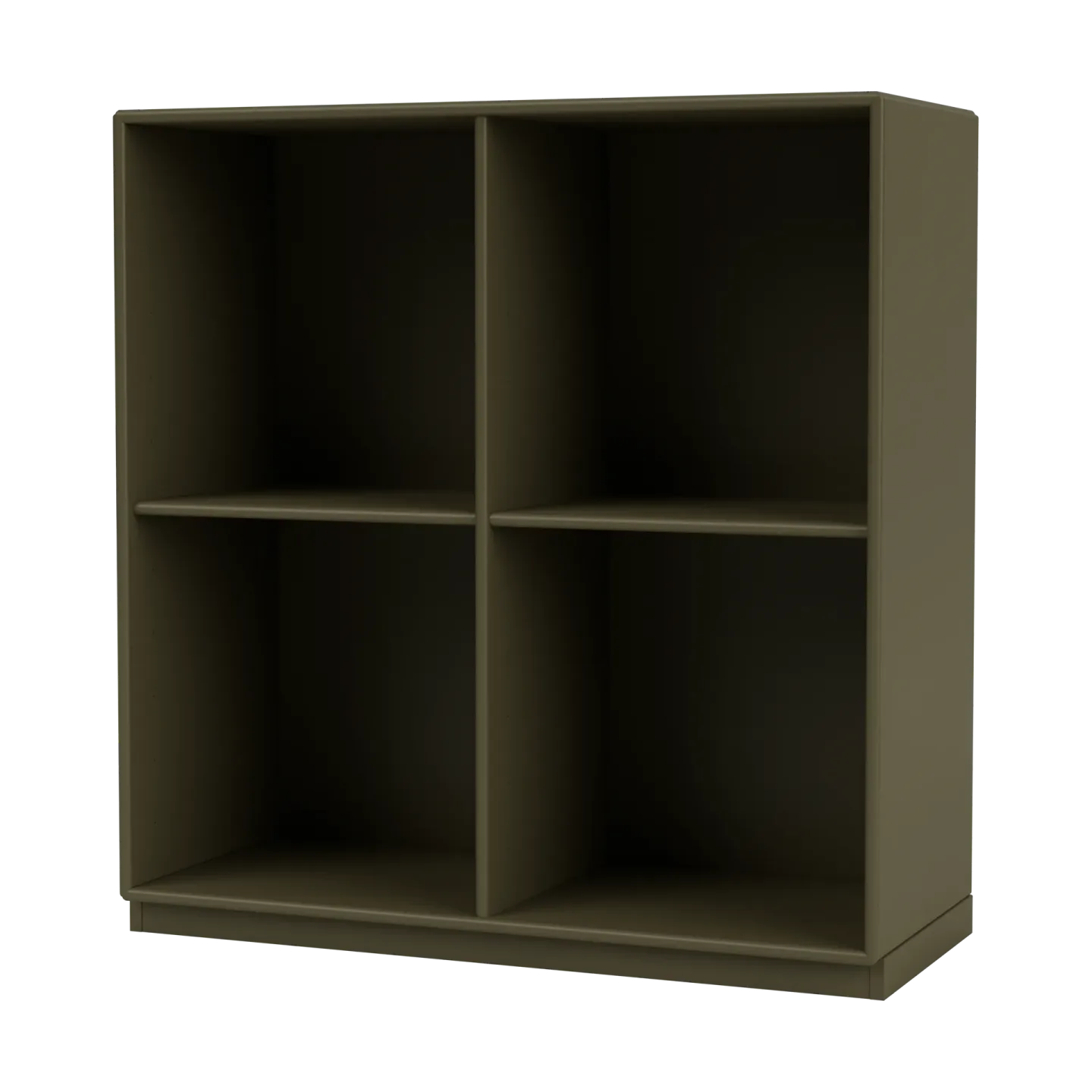 Montana SHOW hylla 69,6x69,6 cm, sockel 3 cm 139-Oregano