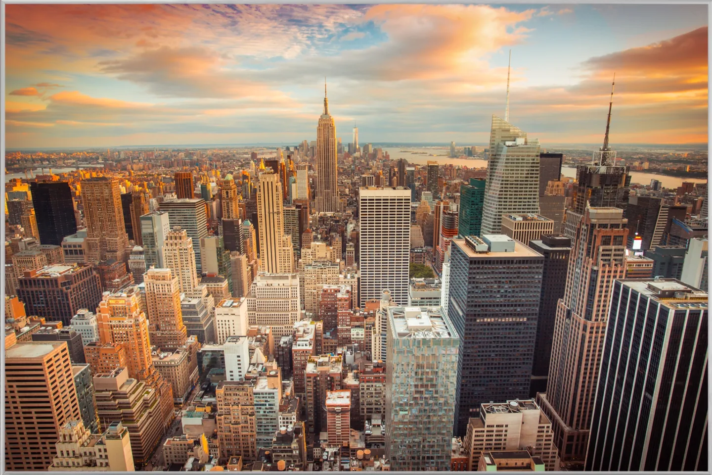 image LAND Bild mit Rahmen New York Skyline | Schubiger Möbel