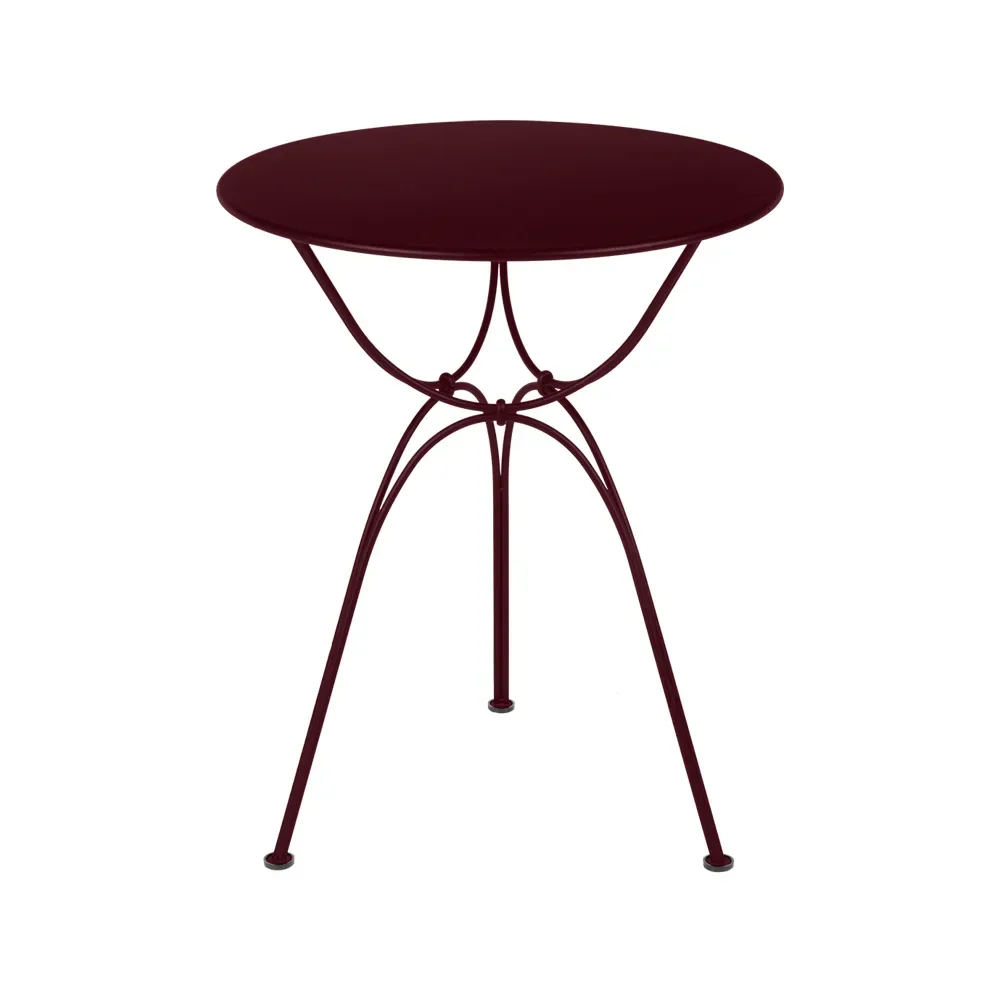 Fermob Airloop bord, ø60 cm Black cherry (vinröd)