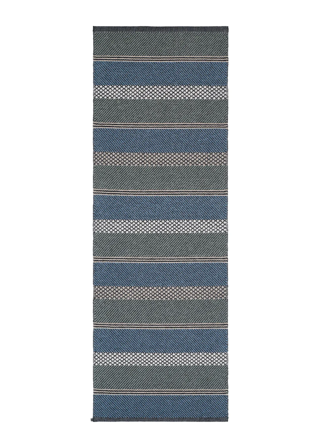 Plastmatter - Horredsmattan Mason (blå) (Størrelse: 150 x 210 cm)