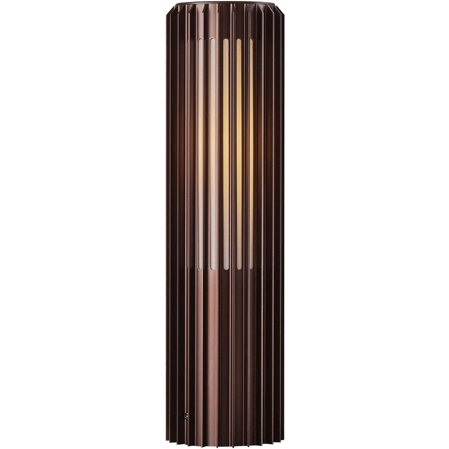 NORDLUX Aussenlampe Aludra Braun Aluminium B 12.4 cm H 45.4 cm
