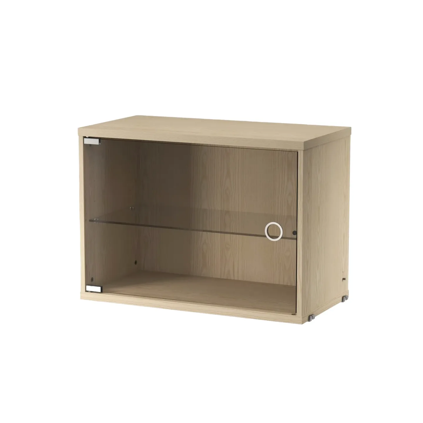 String String Vitrinenschrank Eiche, 58x30 cm