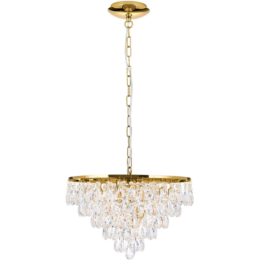 Pendellampe Celeste Gold Stahl 30 cm