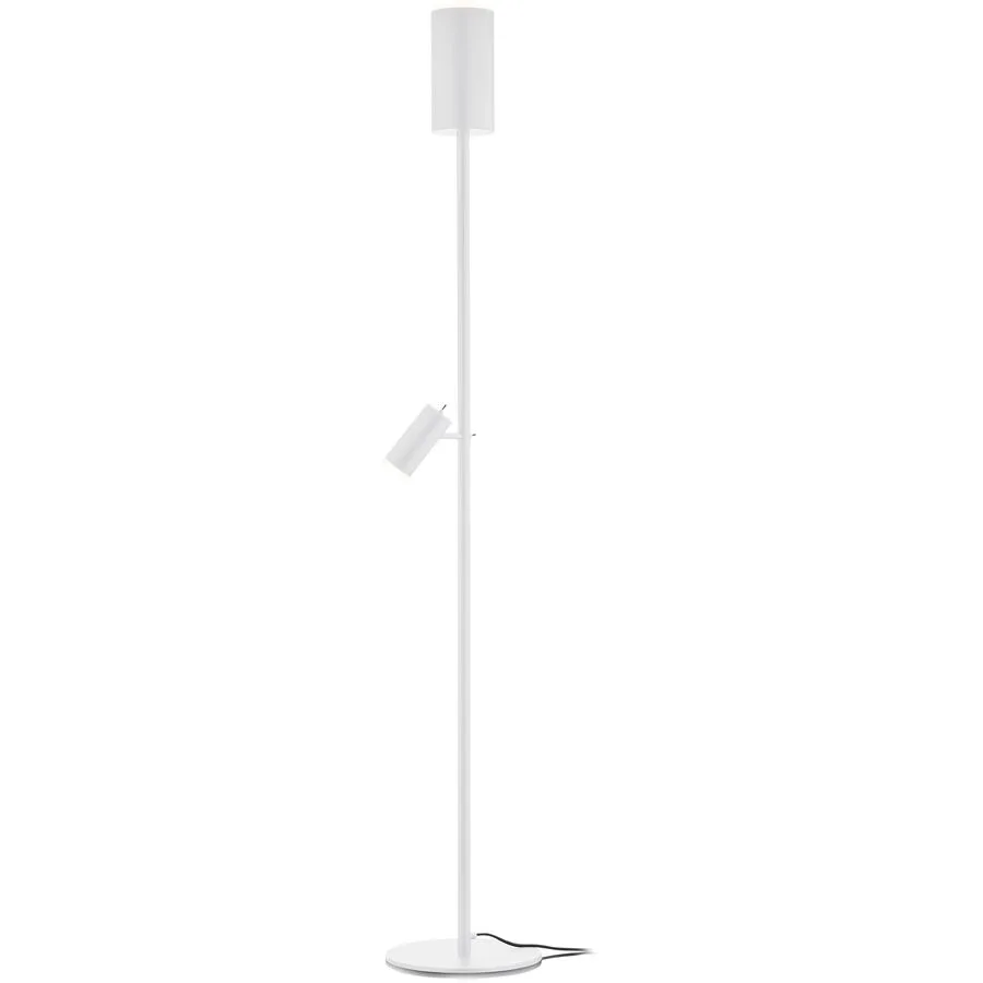 Stehlampe Adina Weiss Metall 180 cm