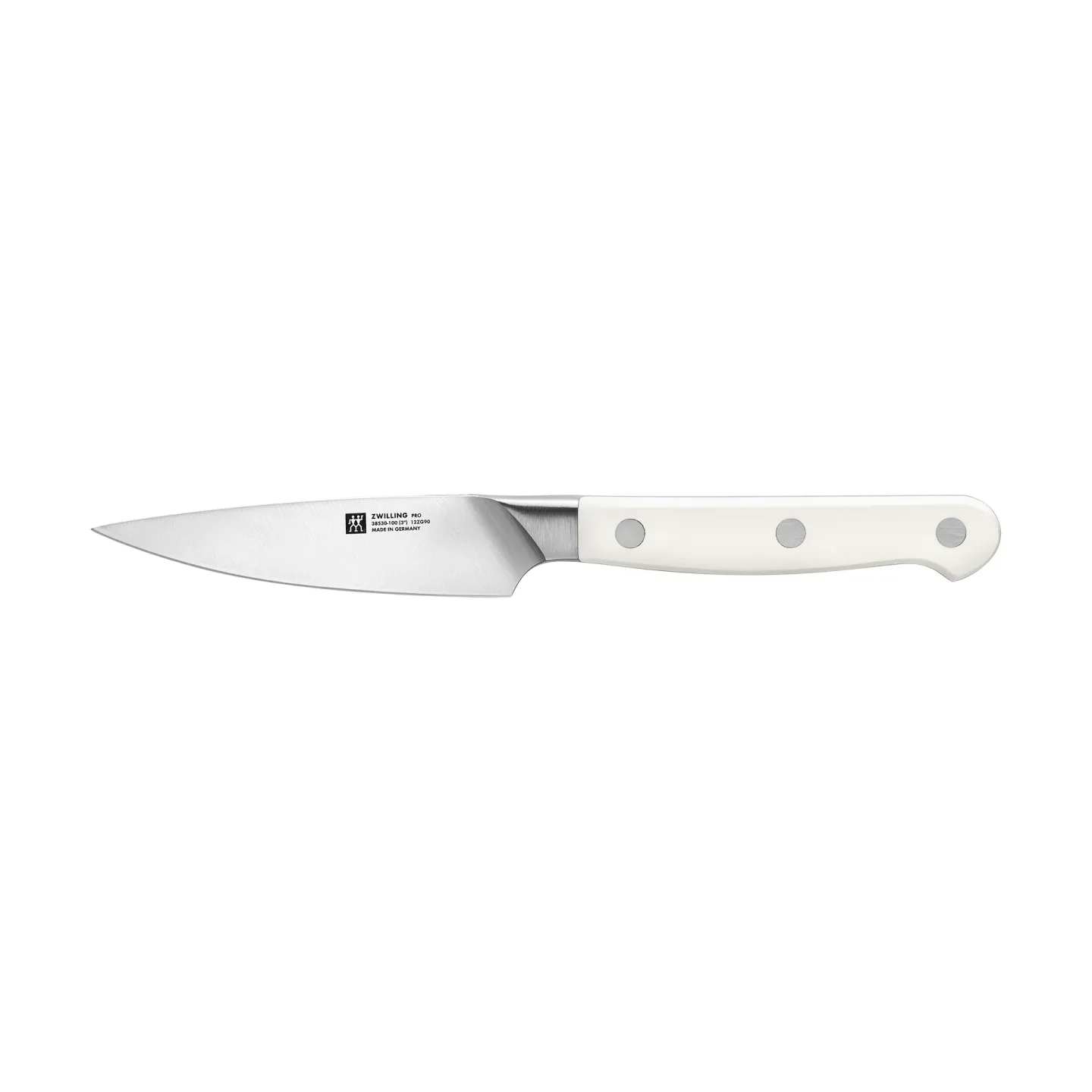 Zwilling Zwilling Pro le Blanc Schälmesser 10 cm Weiß-Edelstahl