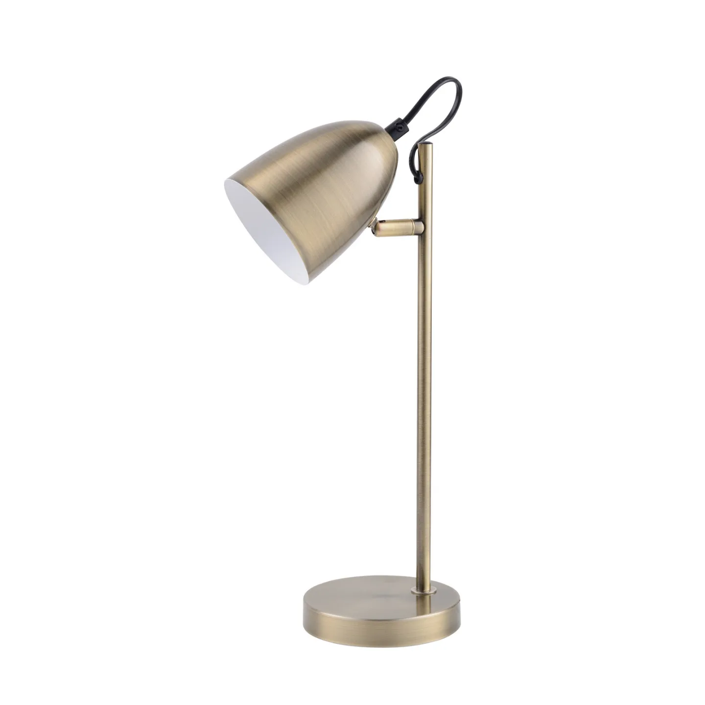 YEP bordslampa, antikmässing, 37 cm, metall, E14 – Halo Design - Vardagsrum - Med en ljuskälla