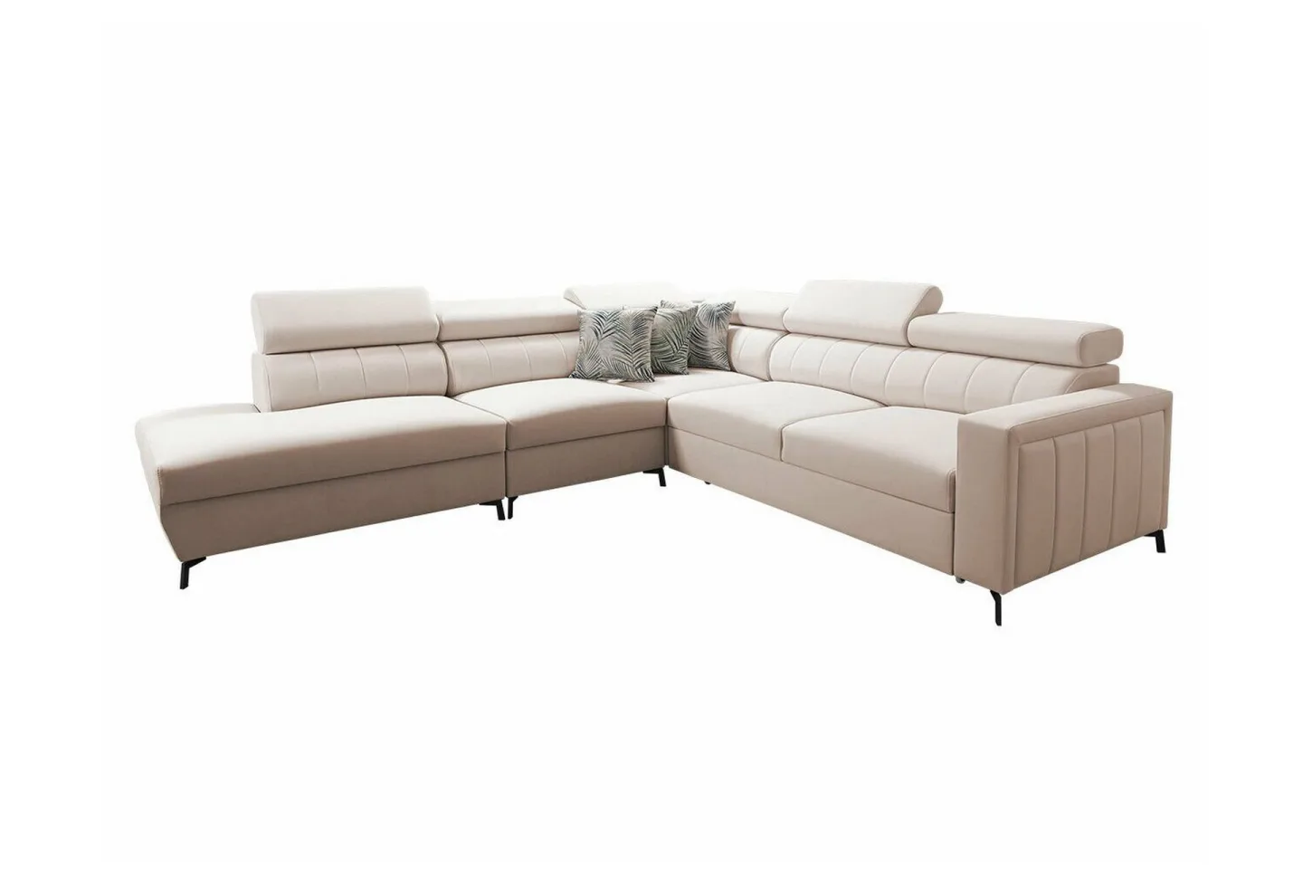 Galbally 4-sits Hörnbäddsoffa -
