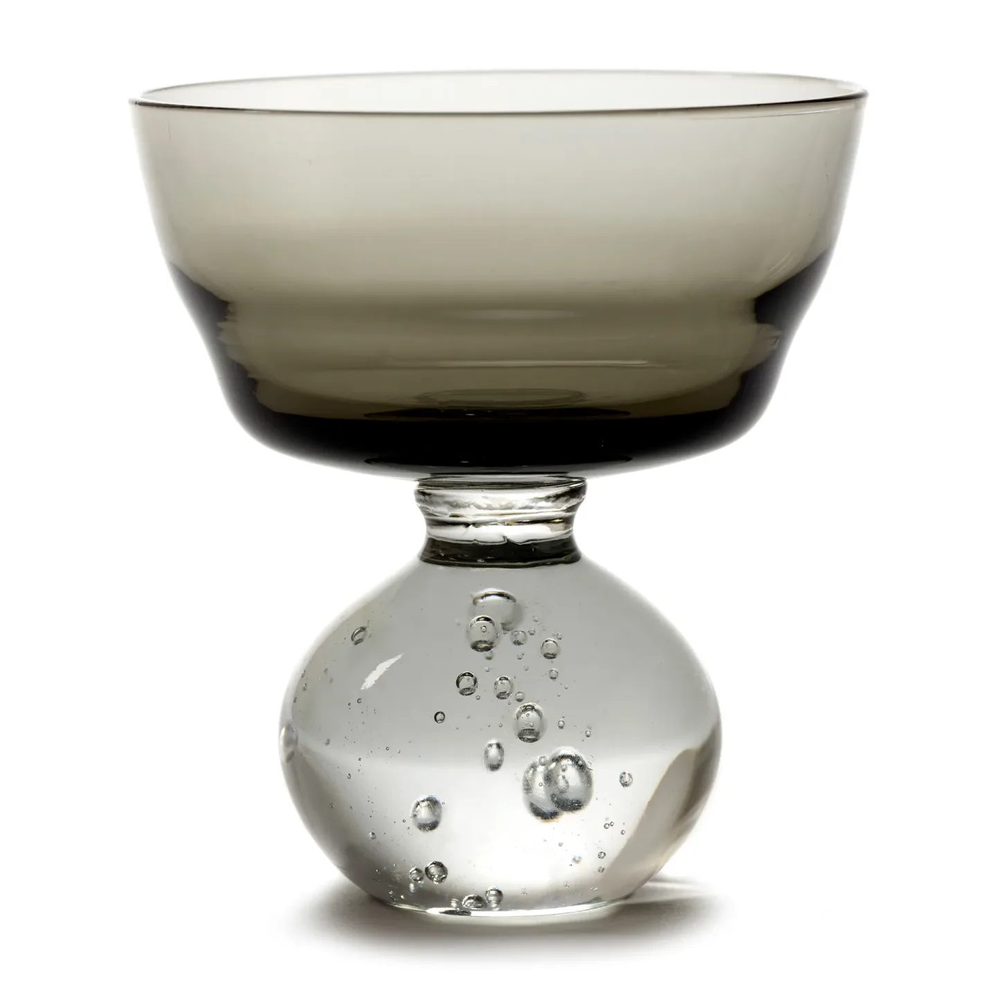 Serax Eternal snow stem Glas M Ø 9,2 cm Smokey Grey