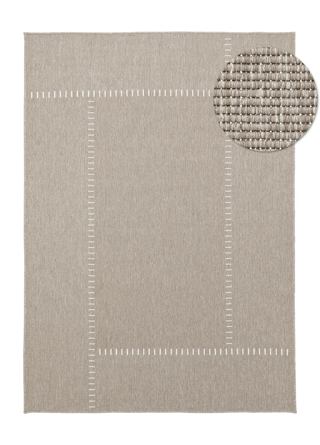 Innendørs/Utendørs tepper - Rhea (beige) (Størrelse: 160 x 230 cm)