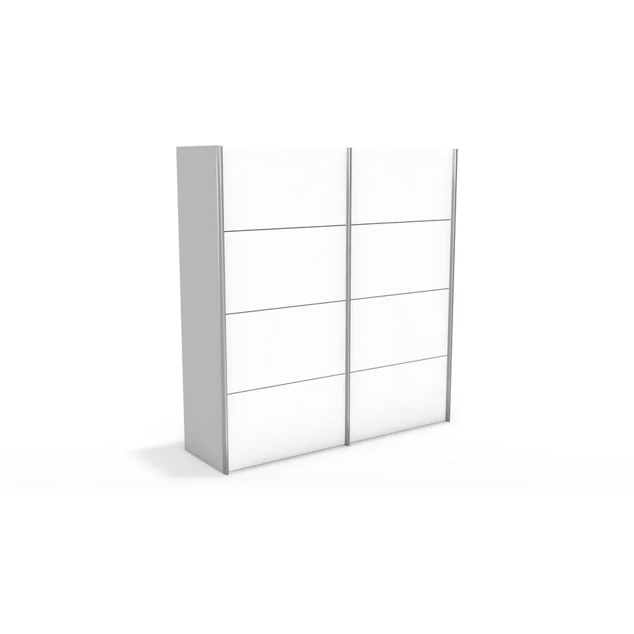 Kleiderschrank Window weiss Holzwerkstoff B 197 cm - Möbel Konfigurator: Traummöbel individuell zusammenstellen