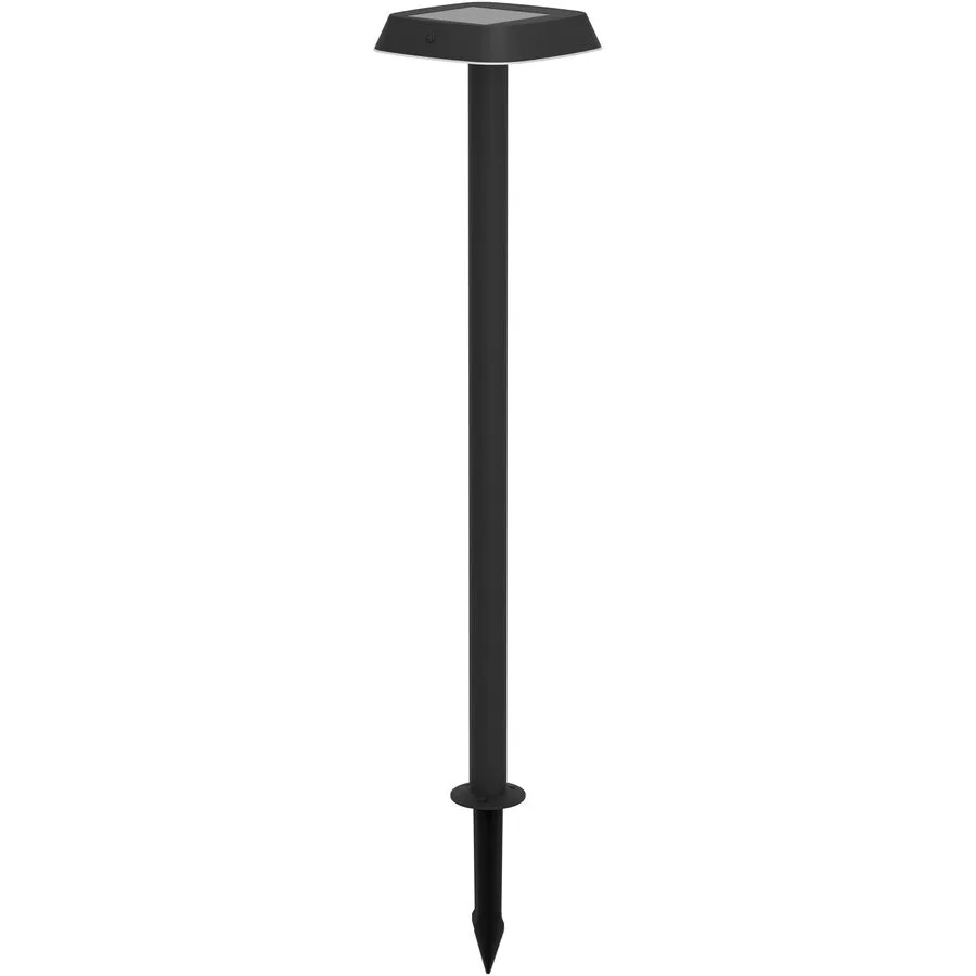 Eglo Solaraussenlampe Dreoli Schwarz Kunststoff 17.5 cm 103.5 cm - Lichtfarbe: Warmweiss
