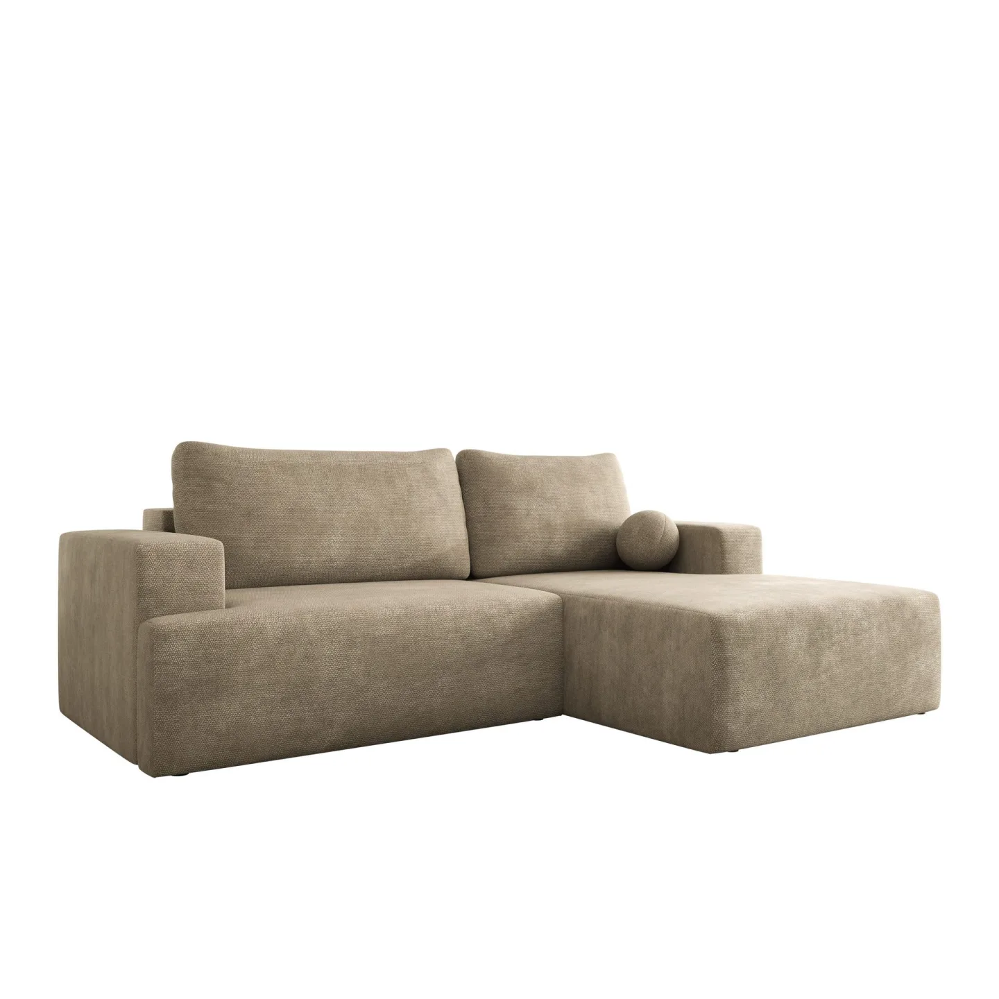Deylor 3-sits Bäddsoffa med divan - beige