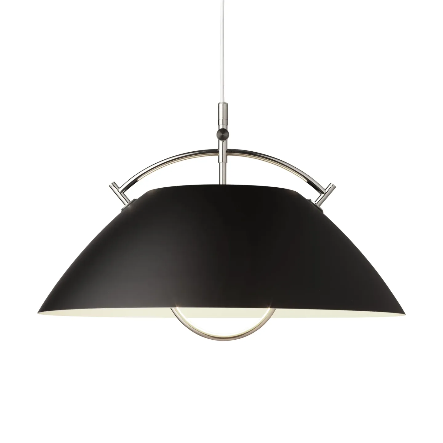Carl Hansen & Søn HJW37 The Pendant utan hiss Black-nickel