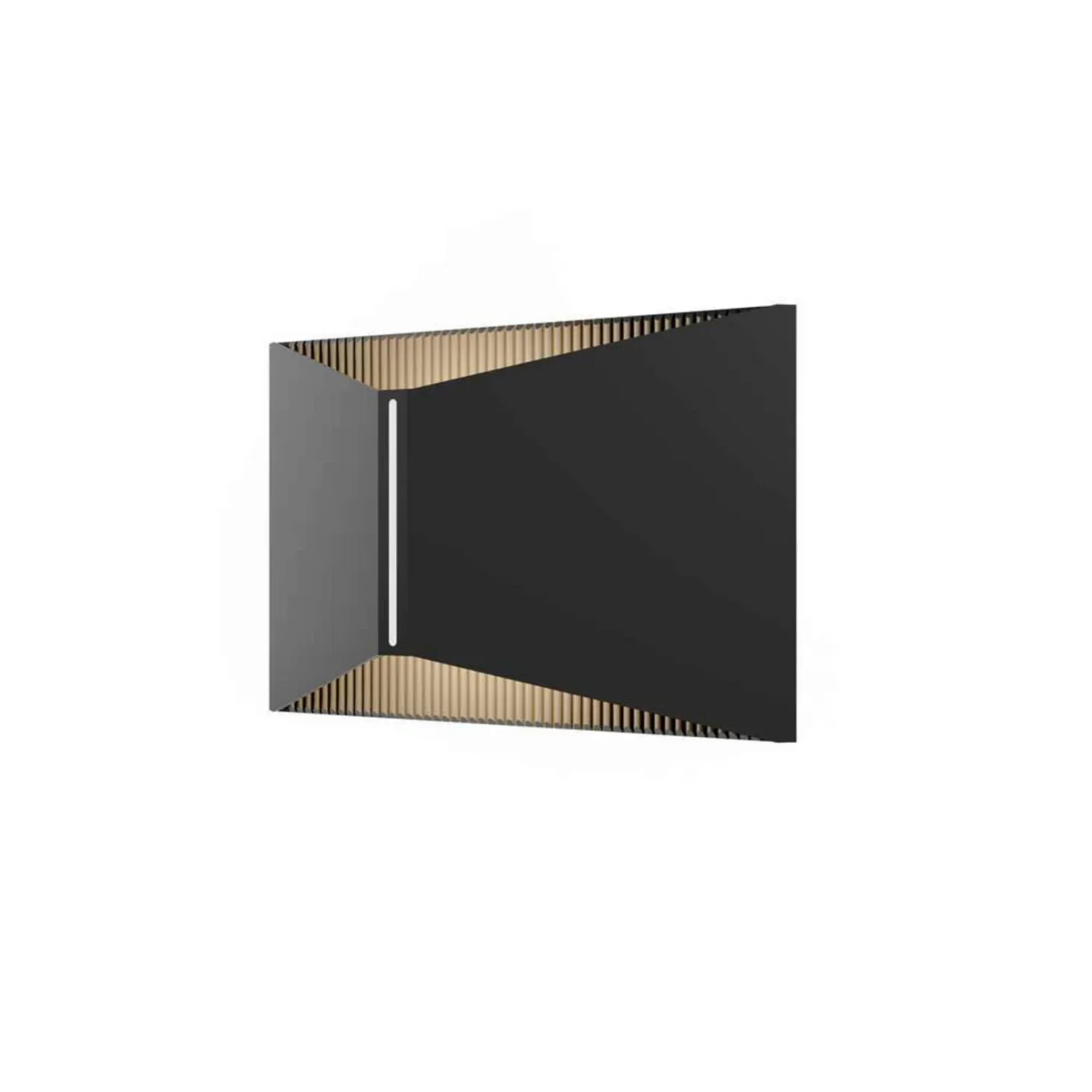 X Wandleuchte IP65 Black - Loom Design - Terrasse - Modern - Aluminium - Bündig