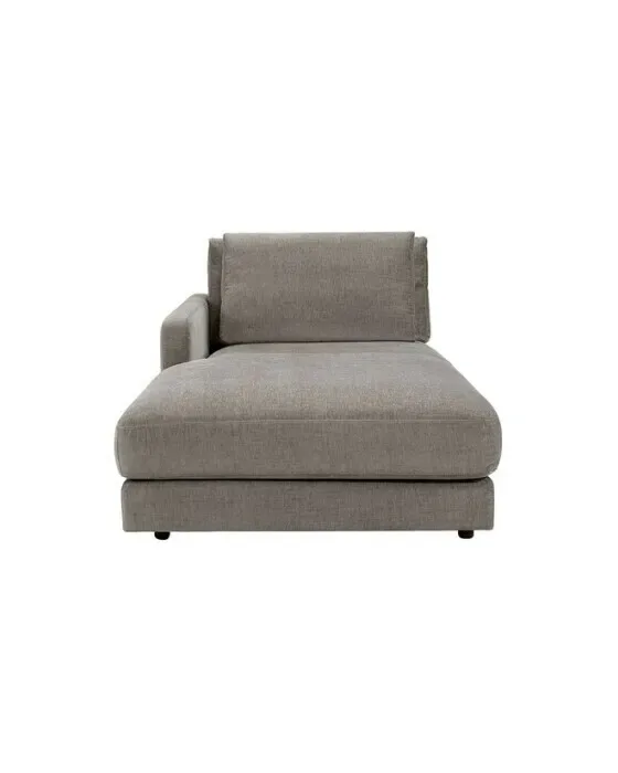 Reno Chaise Longue Hailey Taupe Left