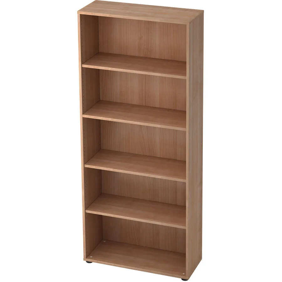 Regal Office Nussbaum Dekor Holzwerkstoff B 80 H 188 cm