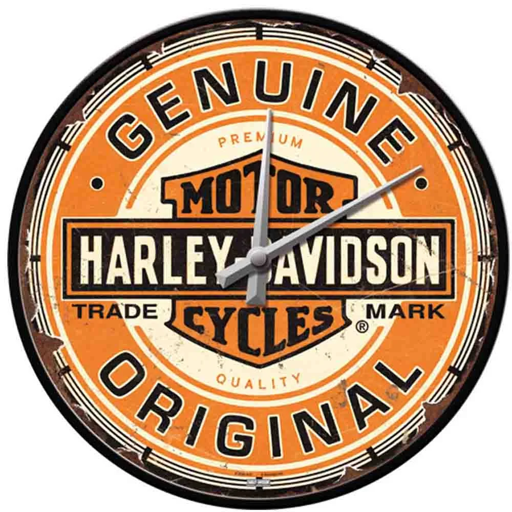 Väggklocka Harley Davidson Genuine 31 cm